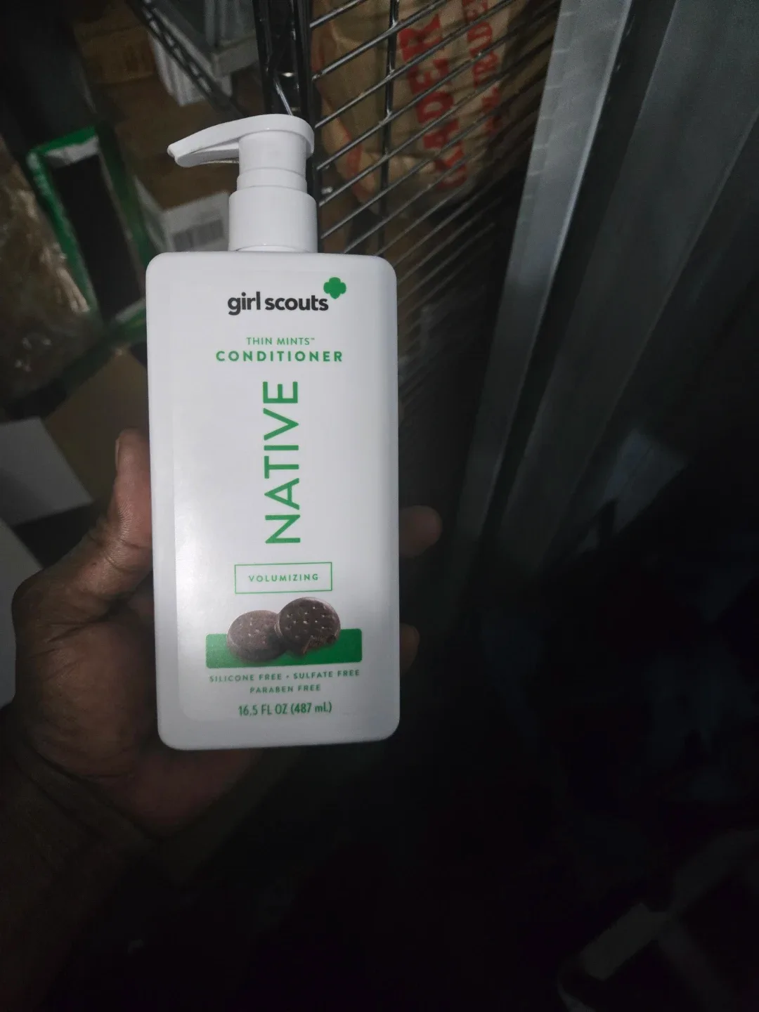 Native Girl Scout Thin Mints Volumizing Conditioner 16.5 fl oz image indicator(3)