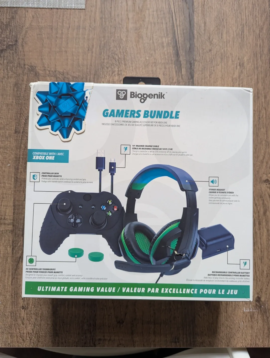 Gaming accessory kit for xbox