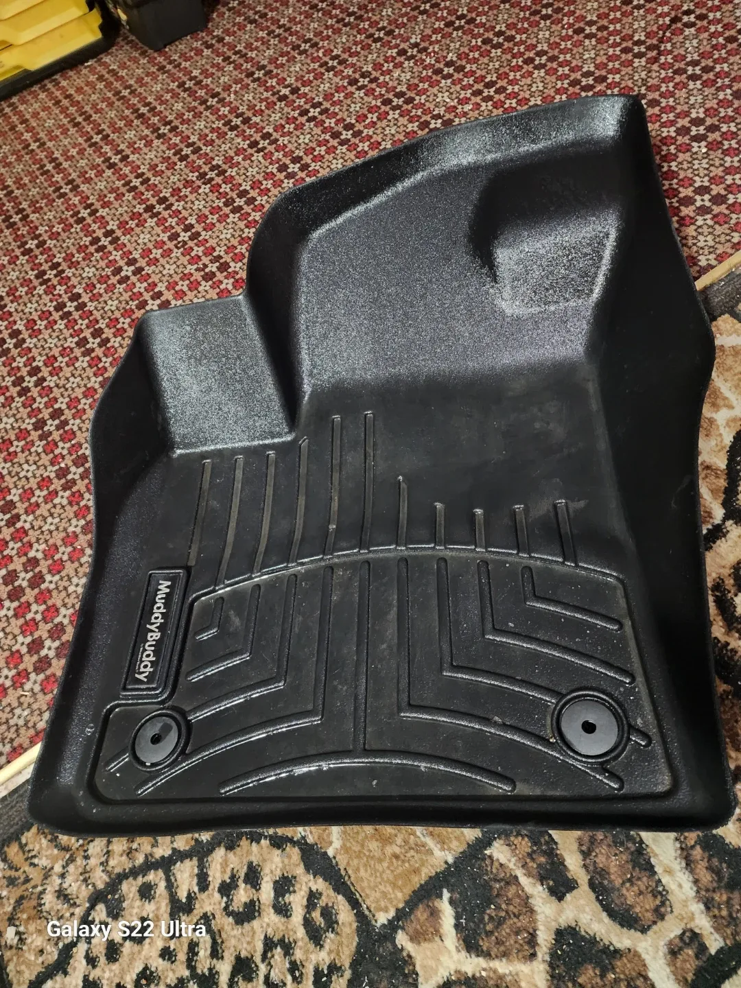 MuddyBuddy Black Car Floor Mat