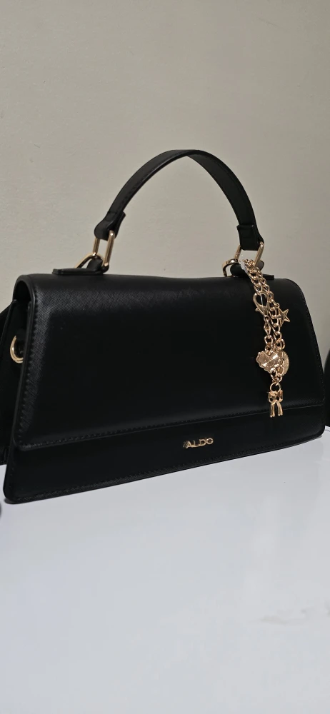 ALDO Black Handbag with Charm - photo 3