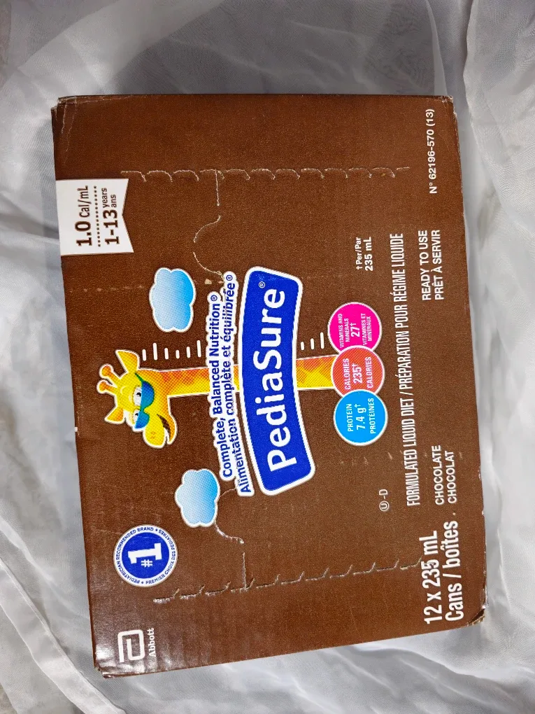 PediaSure Chocolate 12x235mL Exp: June 2026