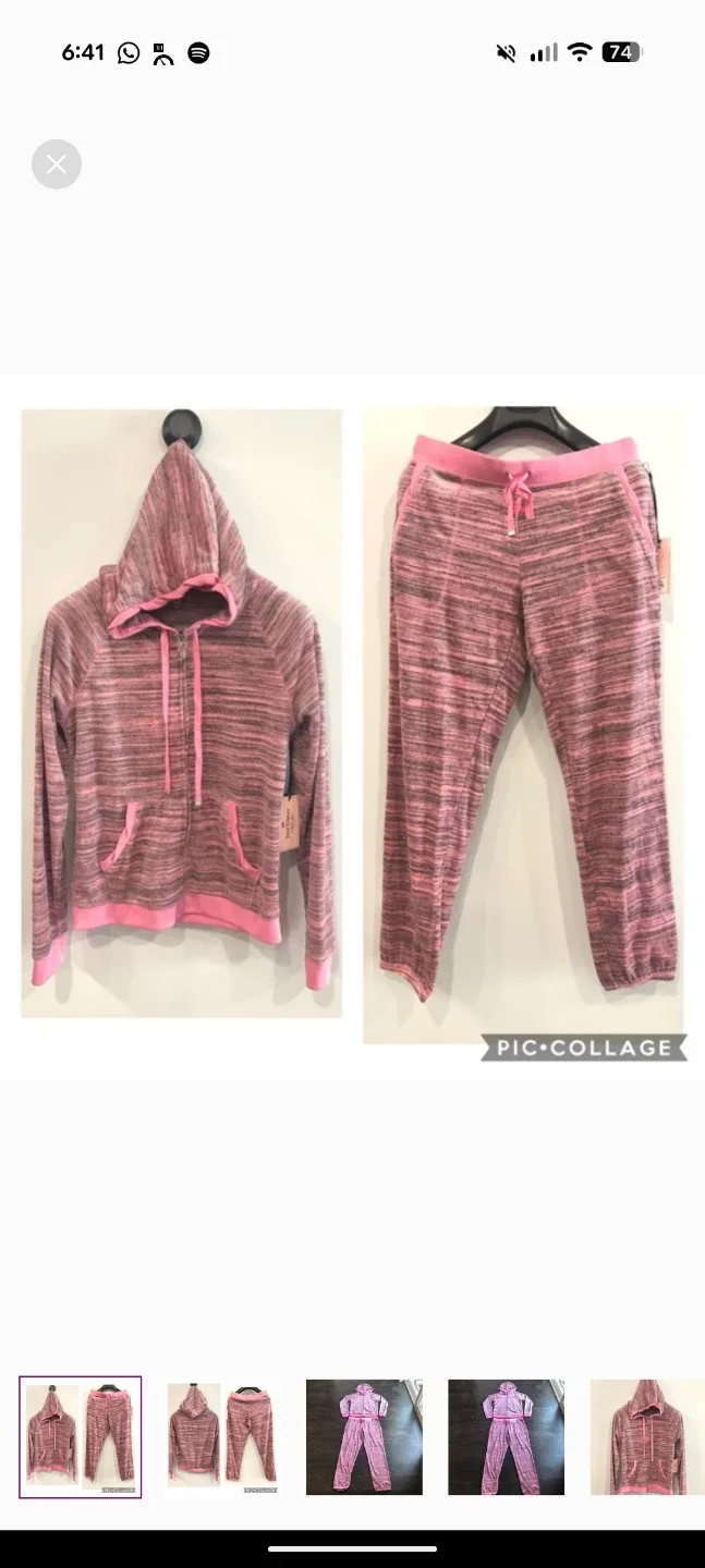 Juicy Couture Pink Tracksuit Set image indicator(4)
