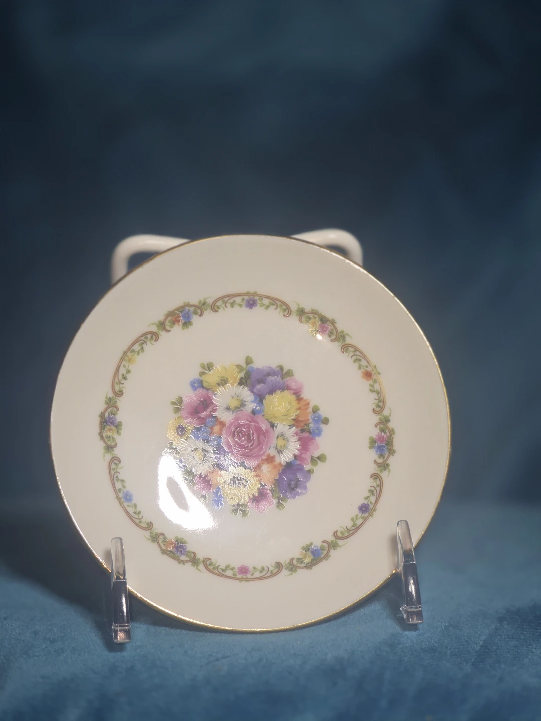 Gloria Fine Porcelain Plate, Western Germany