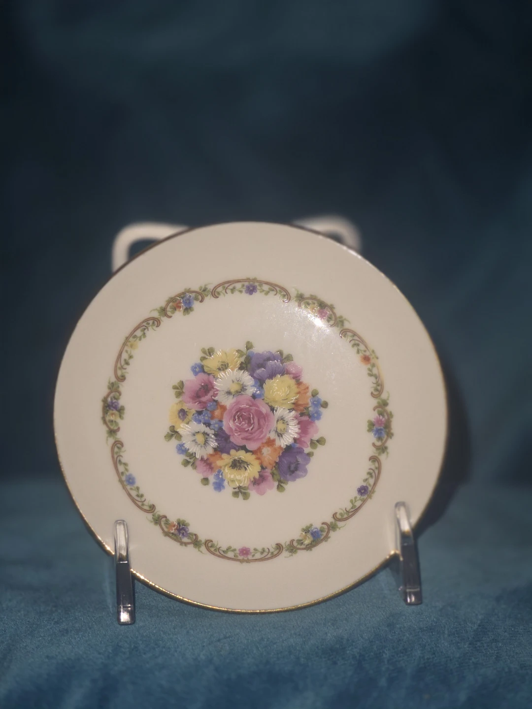 Gloria Fine Porcelain Plate, Western Germany - photo 2