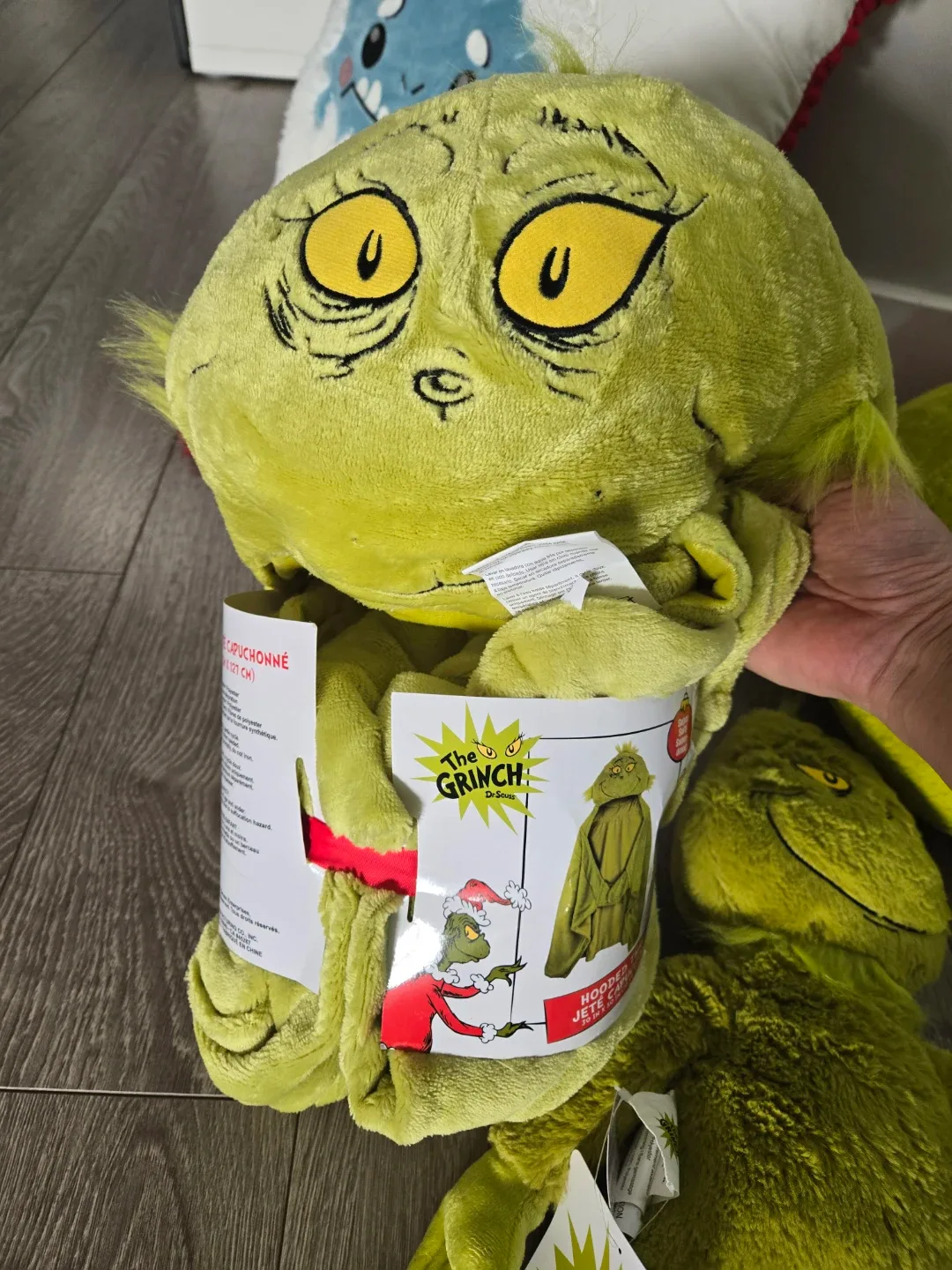 Brand new Christmas the grinch plush toy lot image indicator(6)