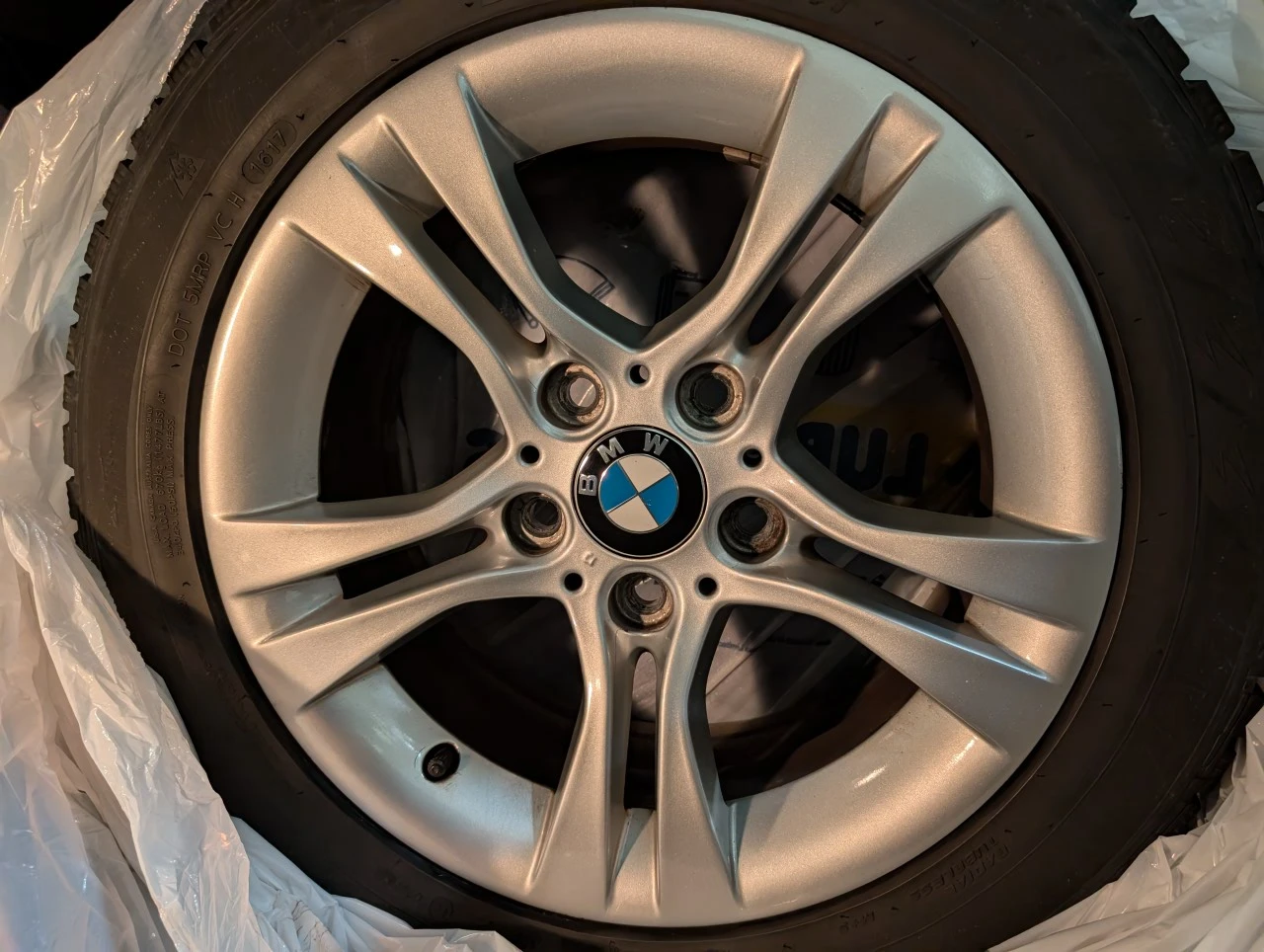 Genuine OEM BMW 16" Rims - Style 360 - Perfect for Winter - photo 3