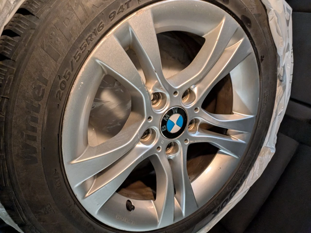Genuine OEM BMW 16" Rims - Style 360 - Perfect for Winter - photo 4
