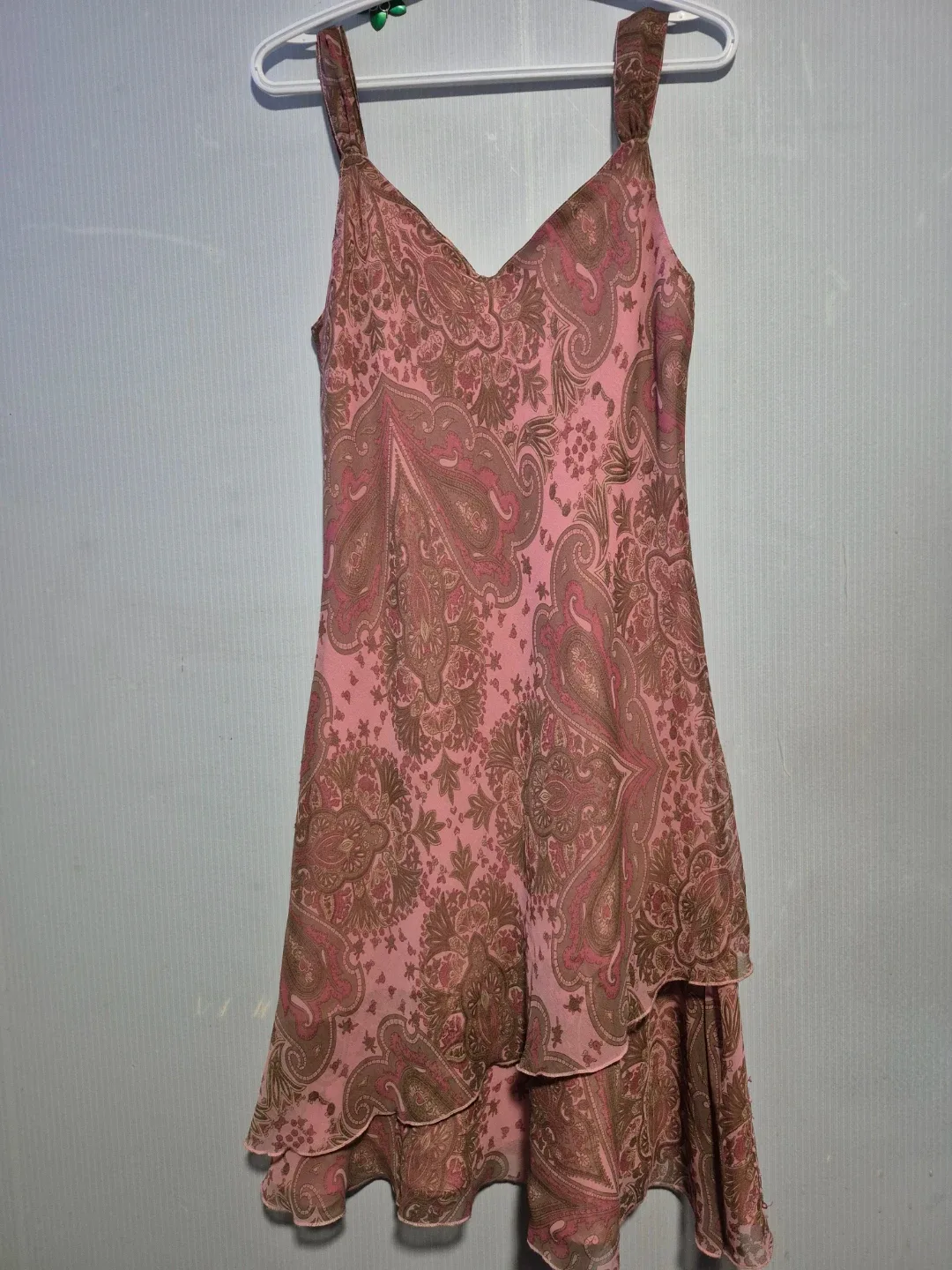 Jane Alexander Pink Paisley Dress - Size L/G image indicator(3)