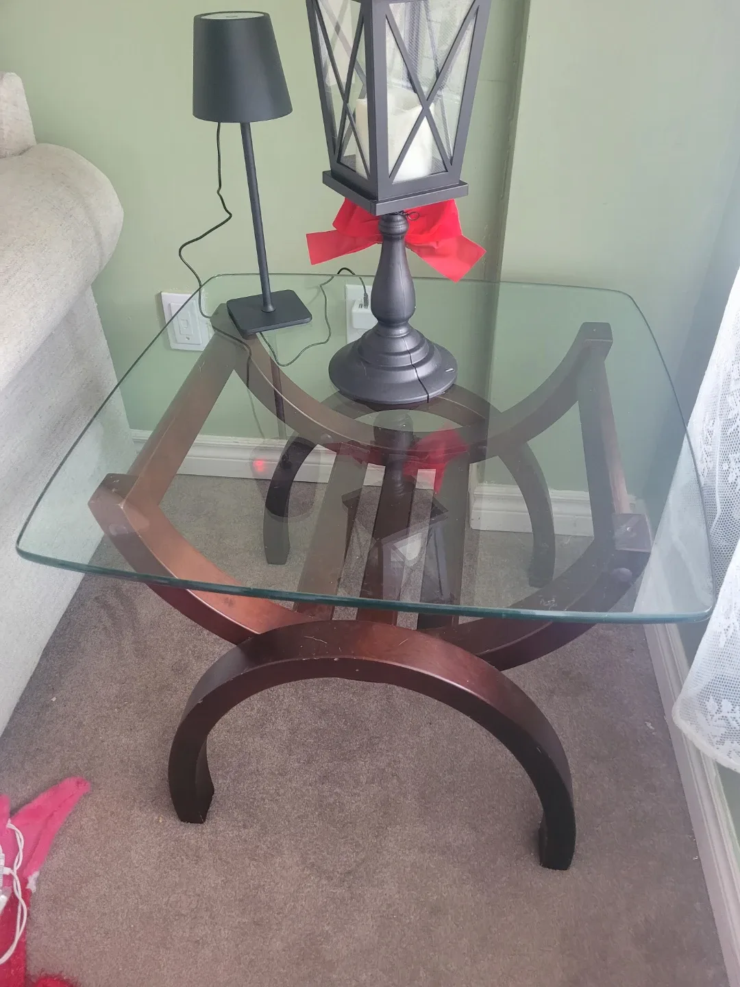 Glass side table 🥕 image indicator(2)