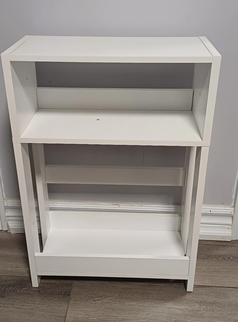Narrow Side Table For Small Spaces - White - photo 3