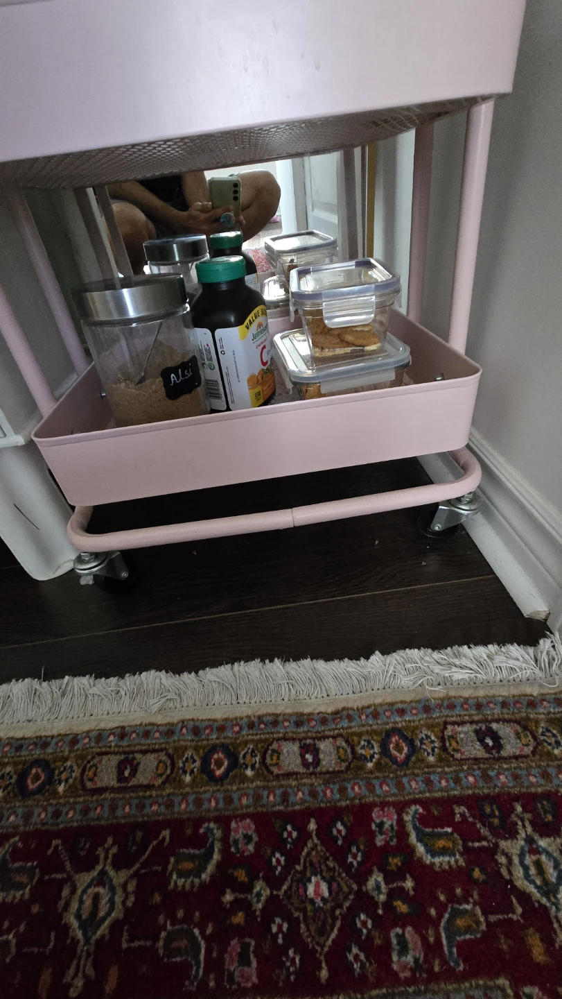 Rolling Cart - Pink - photo 3