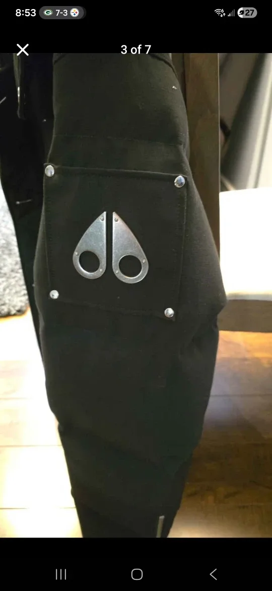 Moose Knuckles Down Filled Black Winter Jacket image indicator(5)