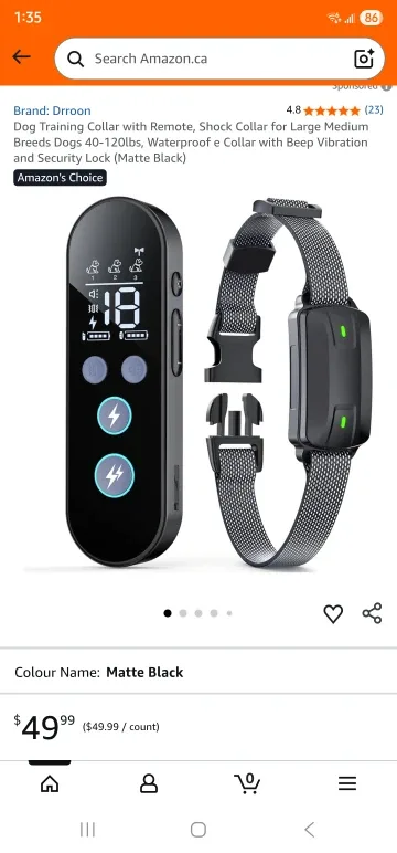 Dog Training Collar X200 - Like New! image indicator(7)