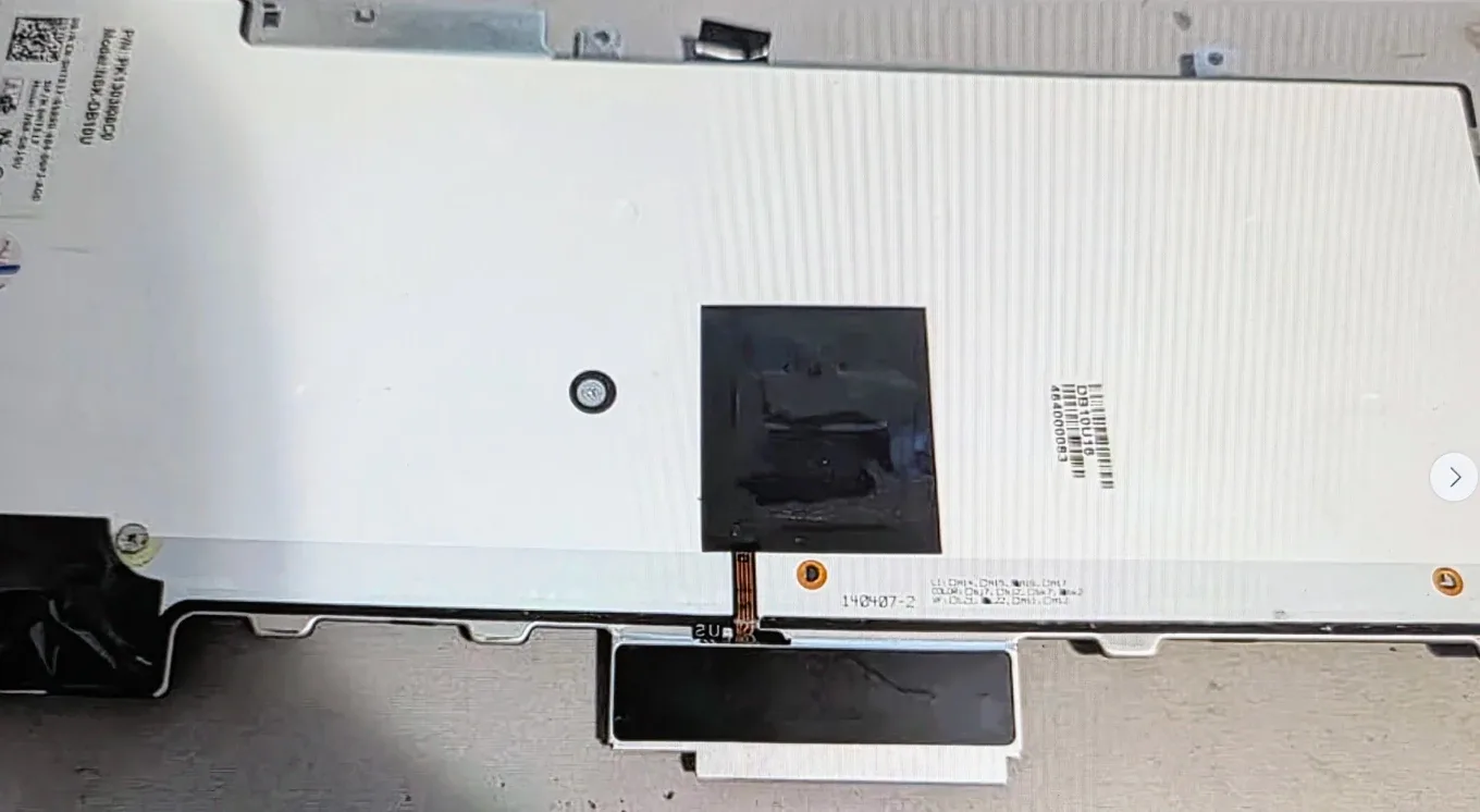 Dell latitude E6410 UK style backlight keyboard image indicator(3)