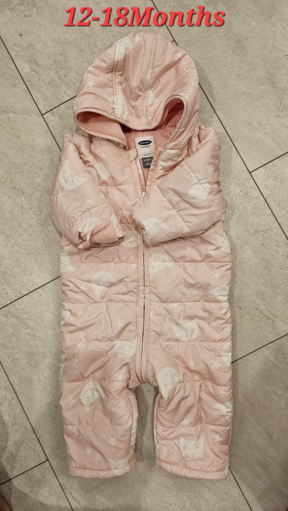 Old Navy 12-18 Months Snowsuit