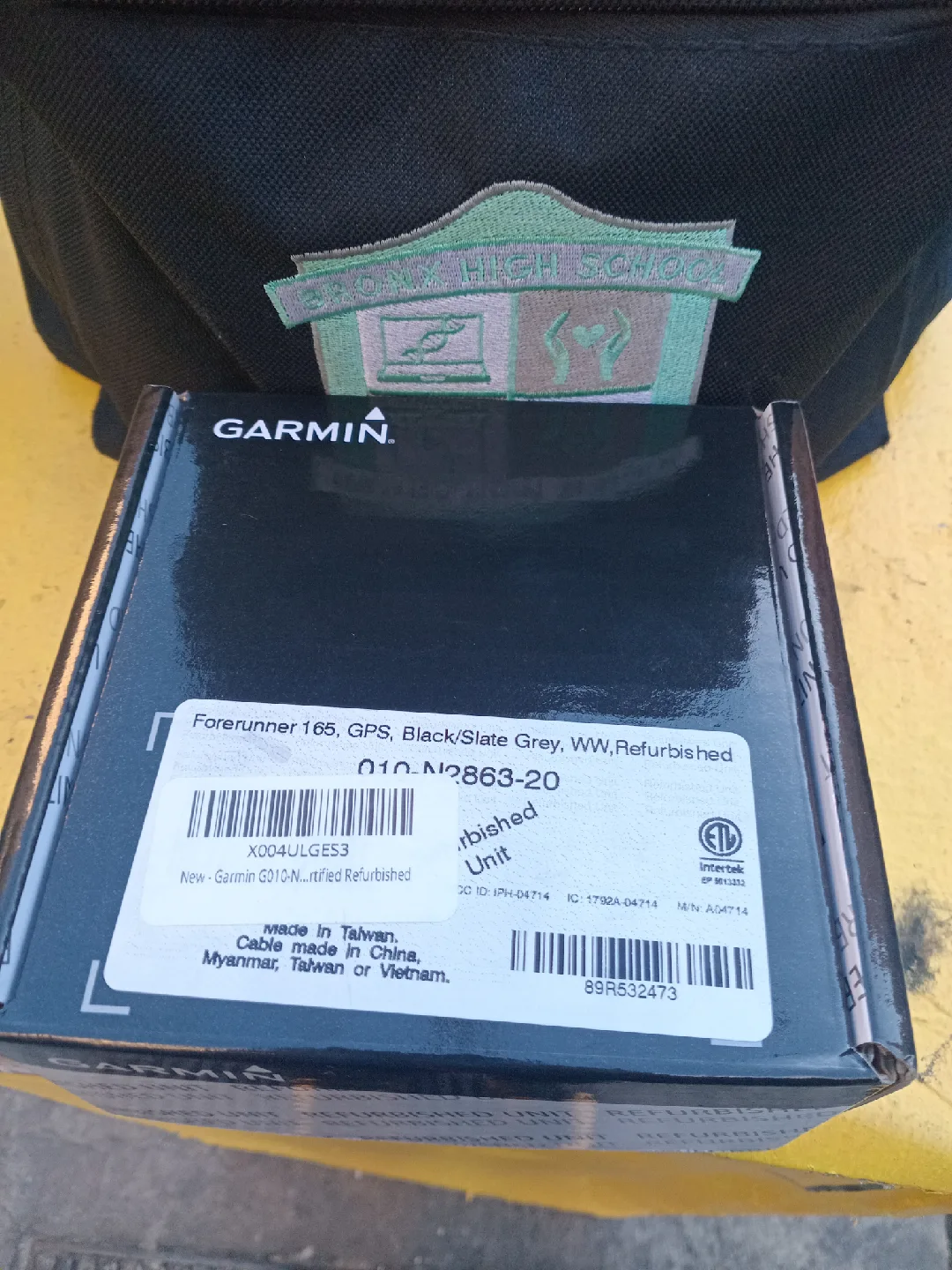 Garmin Forerunner 165 GPS Watch - Black/Slate Gray image indicator(2)