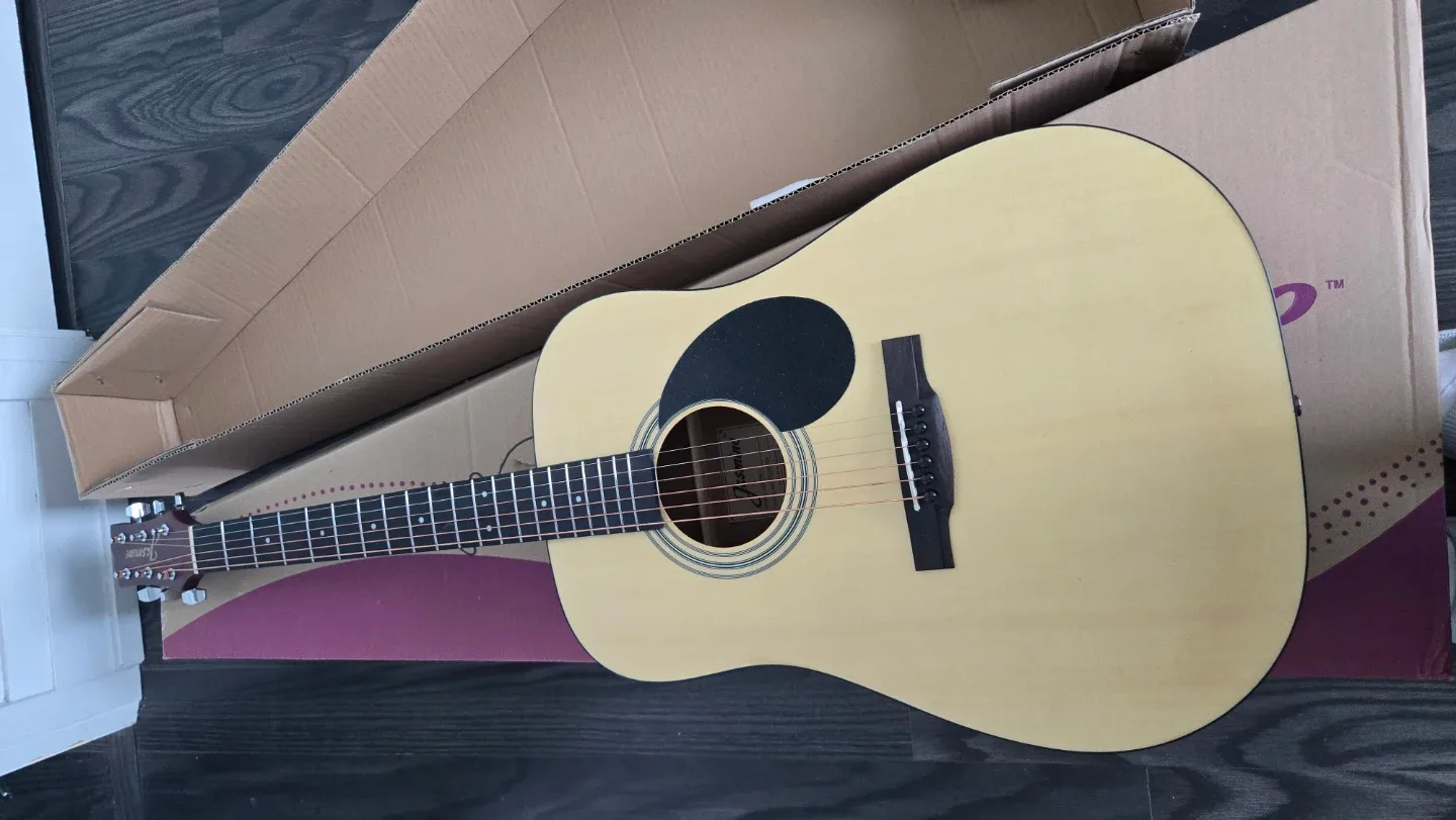 Jasmine S35 Dreadnought Acoustic Guitar - Natural image indicator(4)