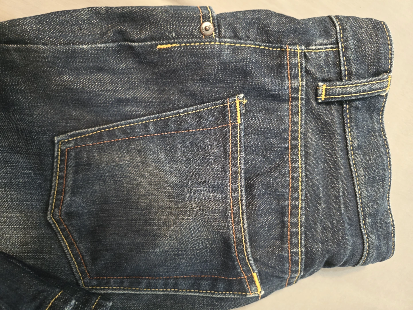 Boys GAP Blue Denim Jeans size 16 y.o - photo 3