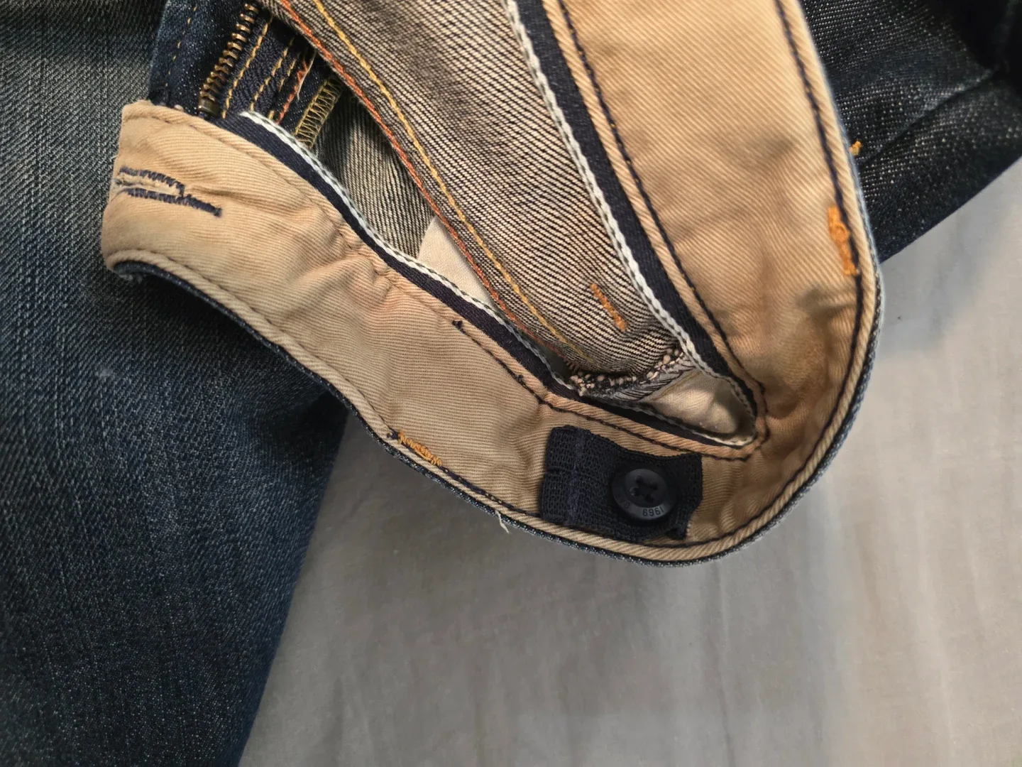 Boys GAP Blue Denim Jeans size 16 y.o image indicator(5)