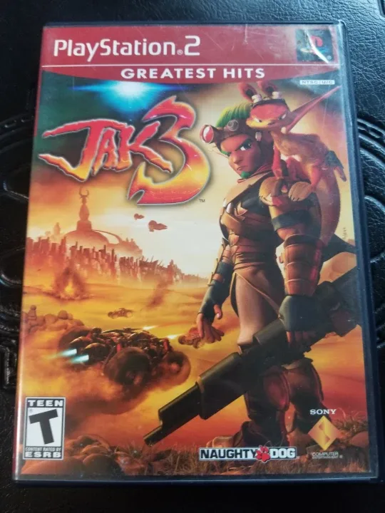 Ps2 JAK 3 complete in box greatest hits PlayStation 2 image indicator(2)