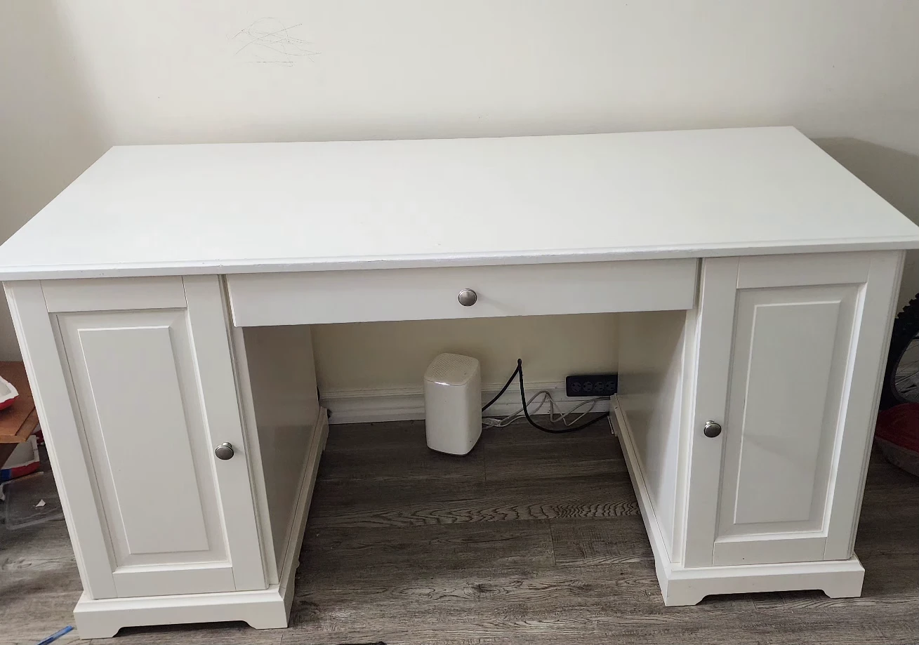 IKEA Liatorp Desk - White ( Moving Out Sale ) - photo 4