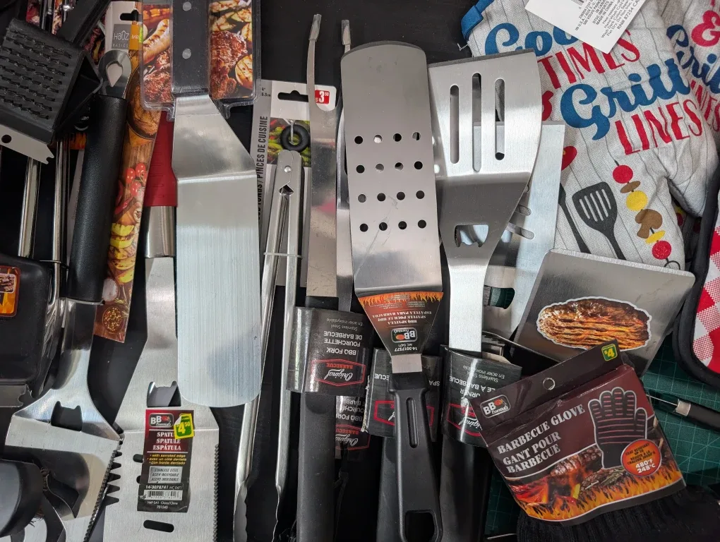 BBQ Grill Tools & Accessories lot BRAND NEW! image indicator(6)