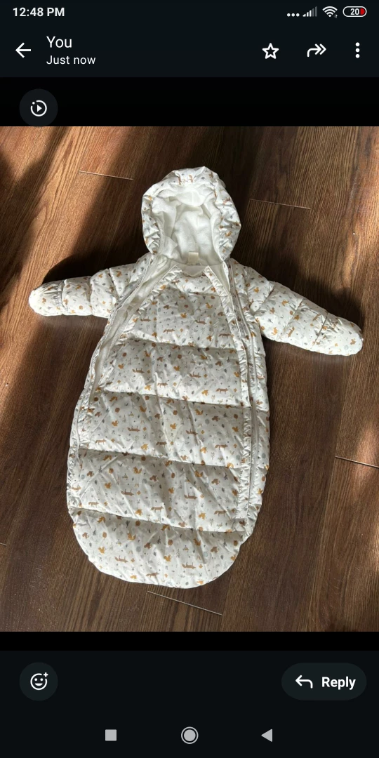 Baby Winter Sleeping Bag with Hood - photo 4
