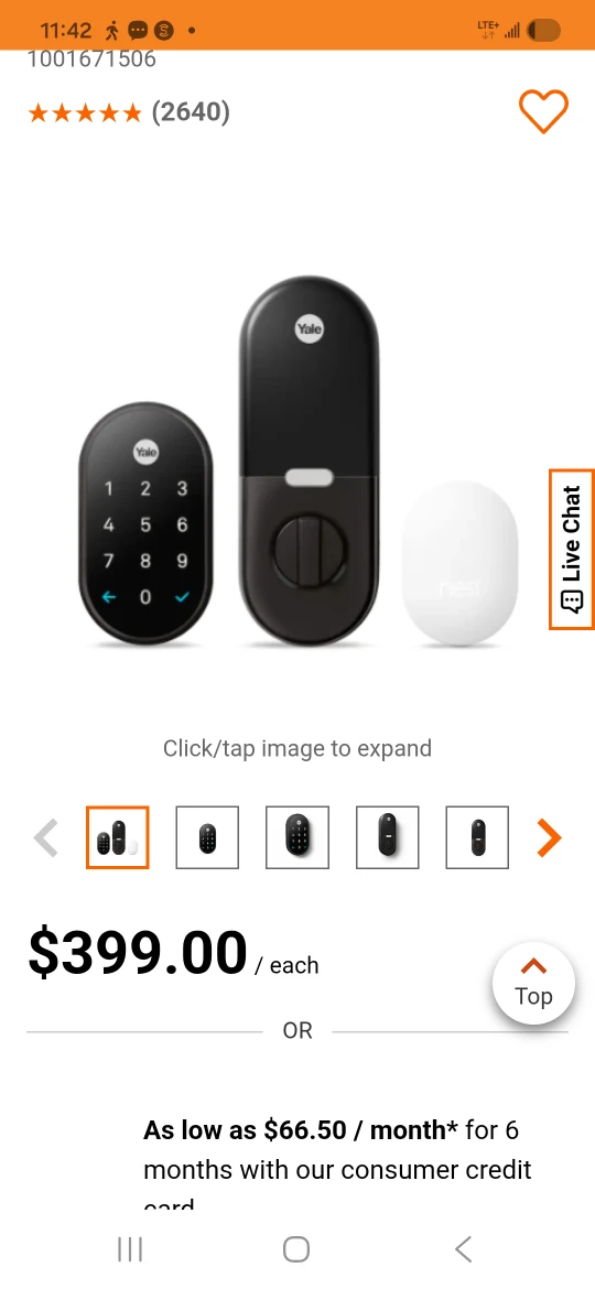Yale Nest x Yale Lock - Smart Lock - photo 2