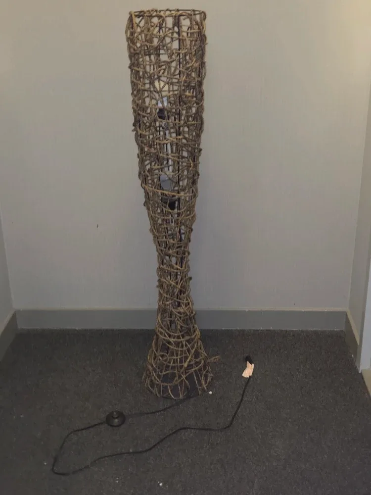 Wicker Floor Lamp