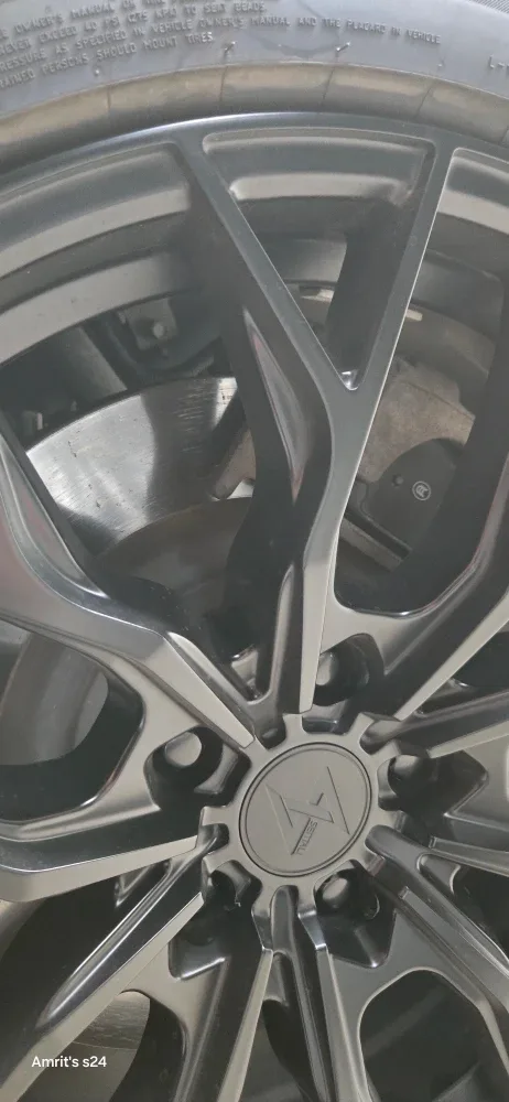 Set of 4 Black Alloy Rims image indicator(7)