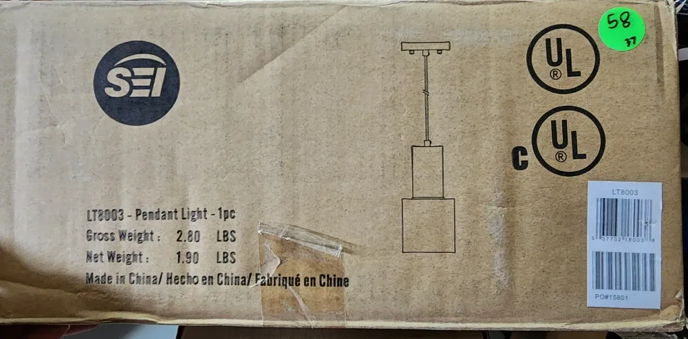 New Forte Lighting Antique Bronze Mini Pendant Light image indicator(5)