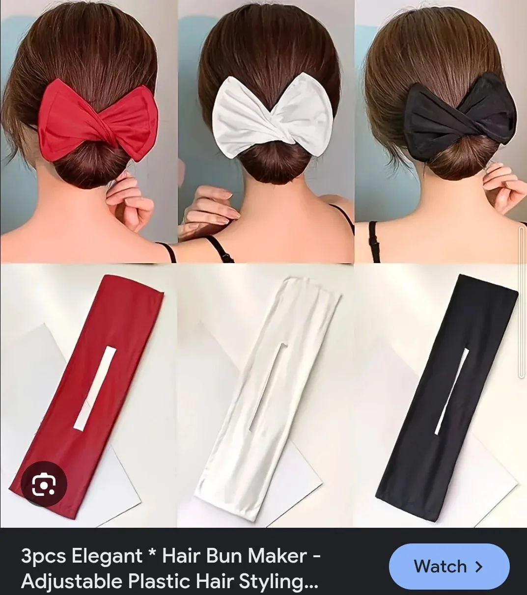 Hair Bun Maker - 3pcs Elegant Hair Styling thumbnail
