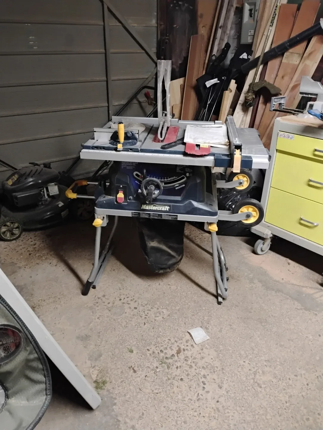 Never used table saw image indicator(4)