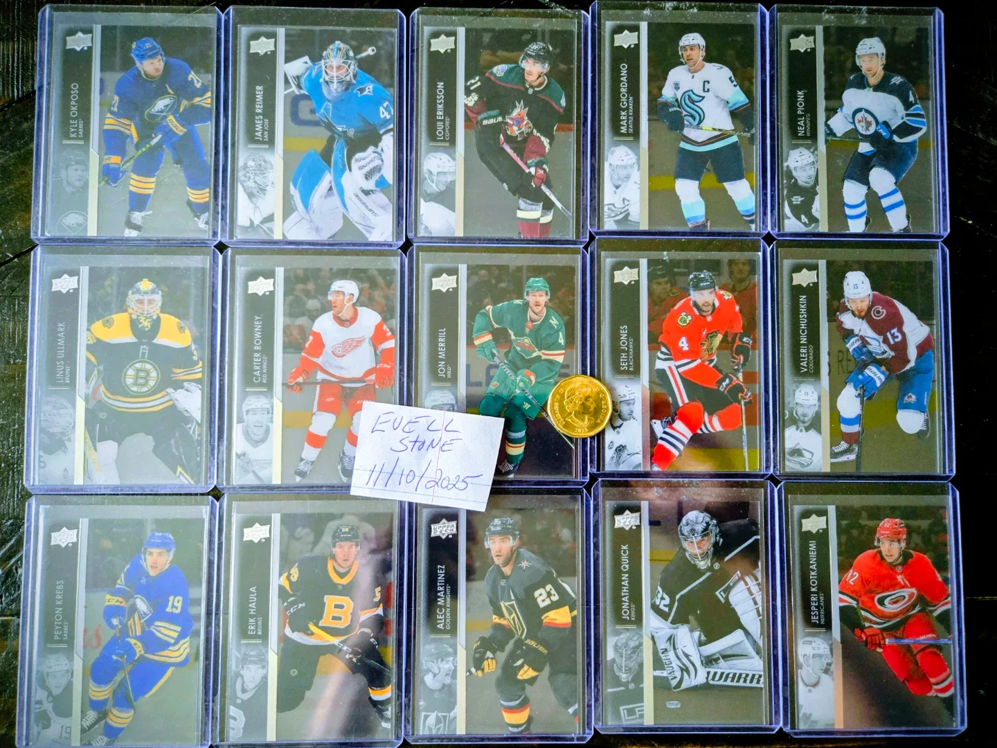 Upper Deck Hockey Cards - 34 Card Lot image indicator(3)