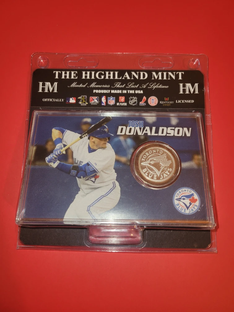 Josh Donaldson Toronto Blue Jays Coin