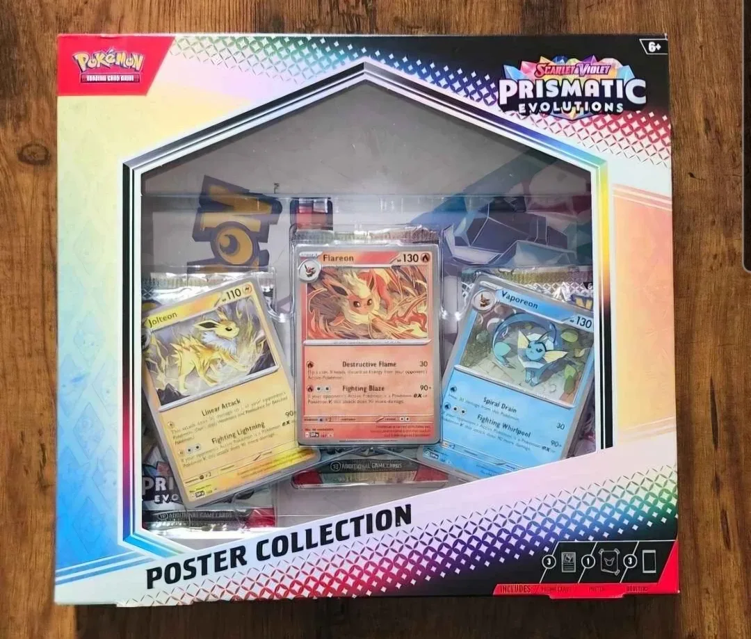 Pokemon Prismatic Evolution Postse Collection