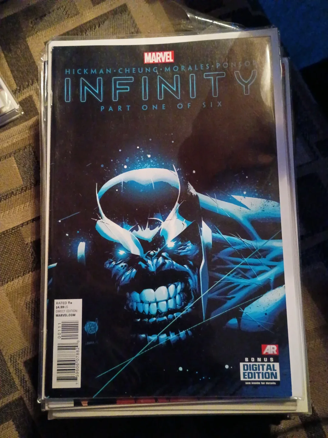 Marvel Infinity Part One of Six Comic Book