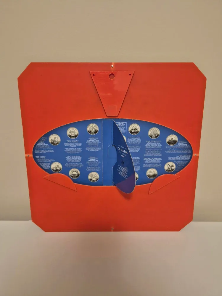 Royal Canadian 🇨🇦 Mint Millennium Quarters Set image indicator(8)