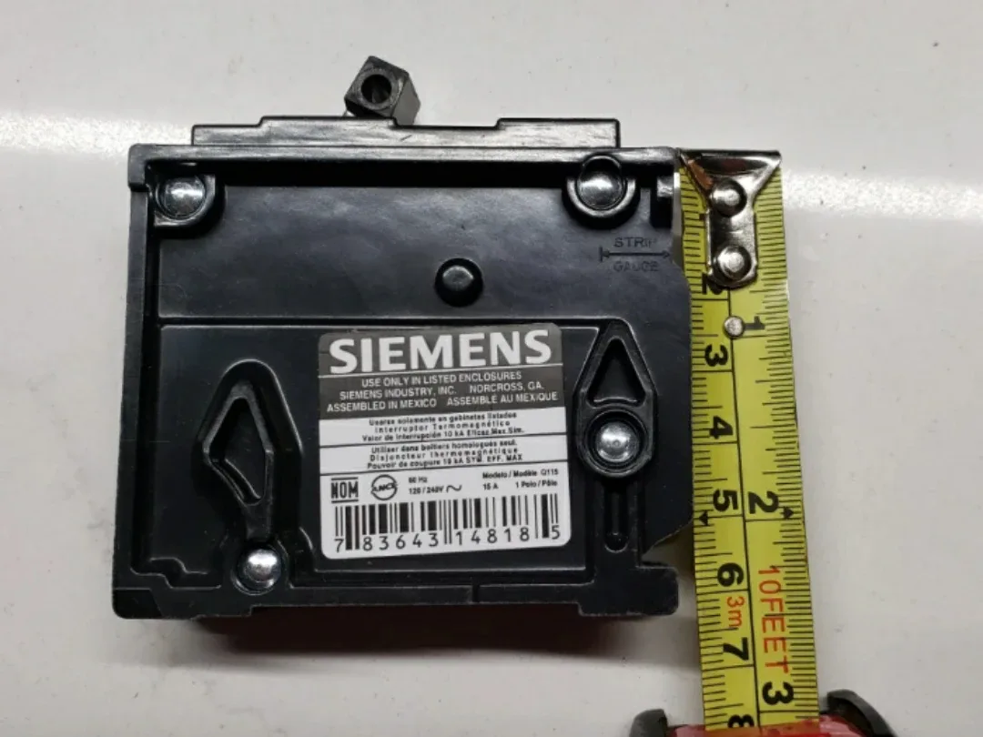 Siemens 15 Amp 1-Pole Circuit Breaker image indicator(3)