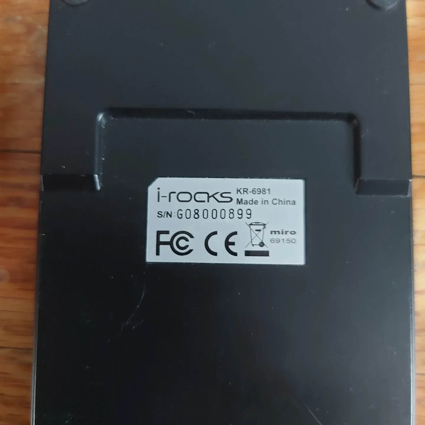 i-rocks KR-6981 USB Numeric Keypad image indicator(2)