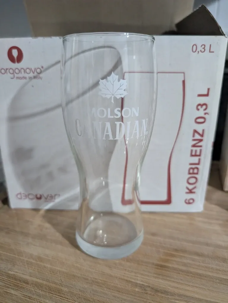 Molson Canadian Beer Glass - 0.3 L