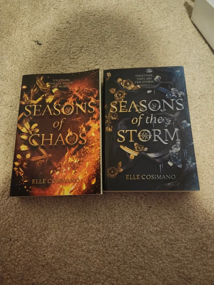 Seasons of Chaos & Storm by Elle Cosimano