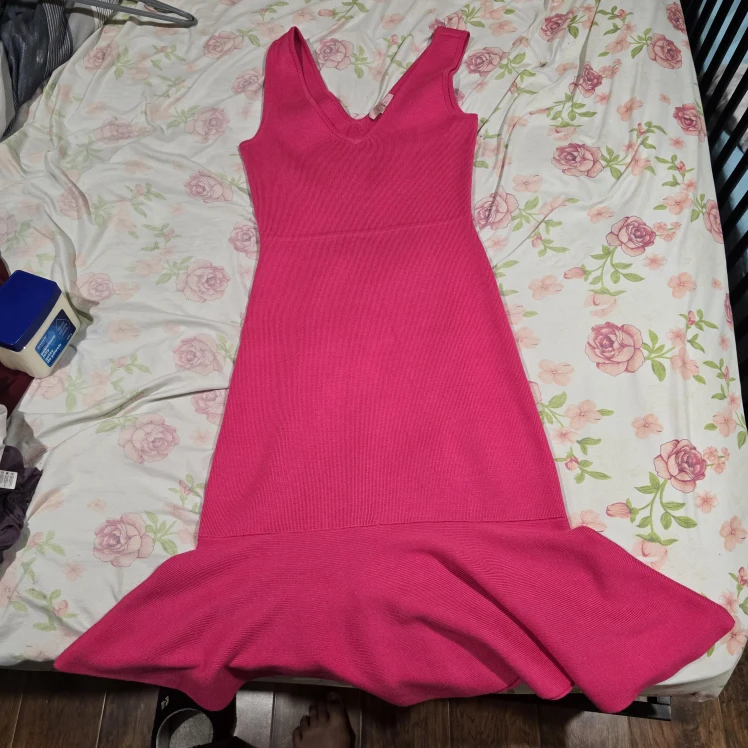 Pink Sleeveless Dress