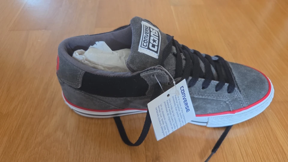 Brand New! Converse CONS Gray Skate Shoes - Size 7 - photo 3