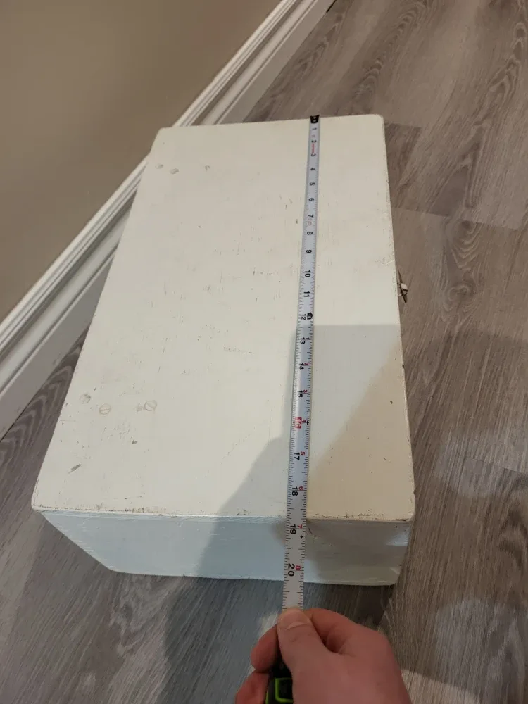 White Wooden Storage Box image indicator(6)