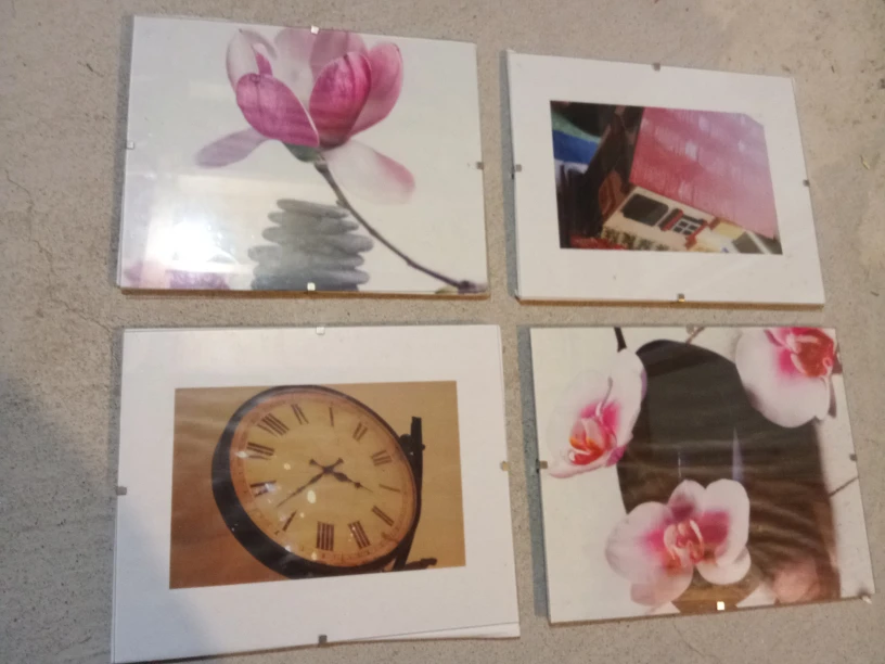 Set of 4 Framed Wall Art Prints