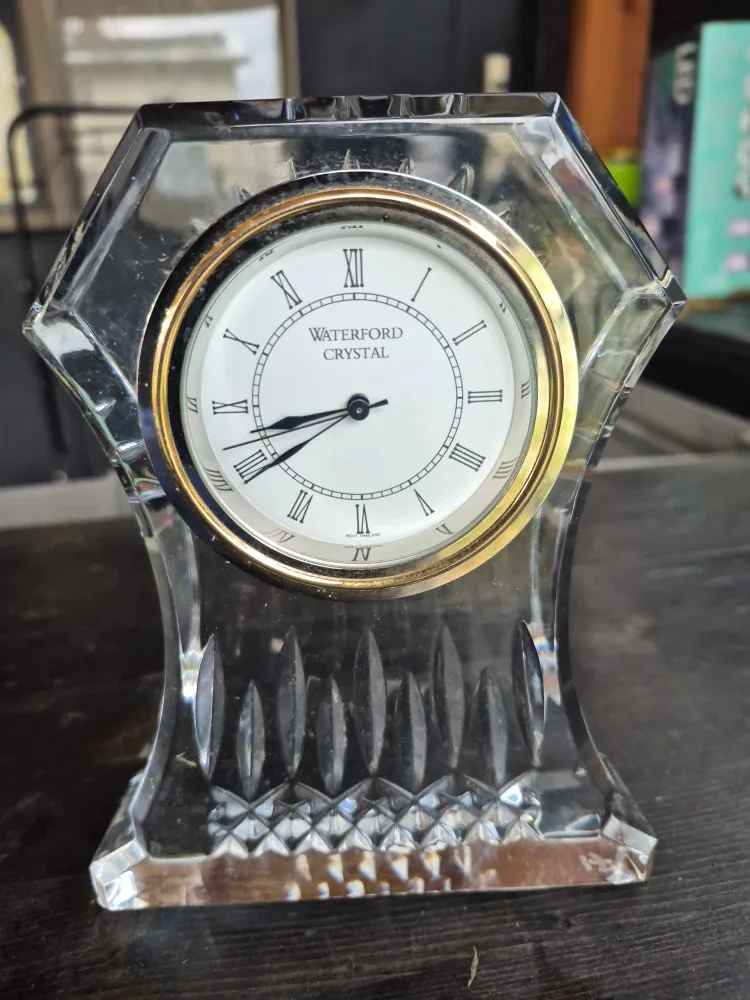 Waterford Crystal Table Clock