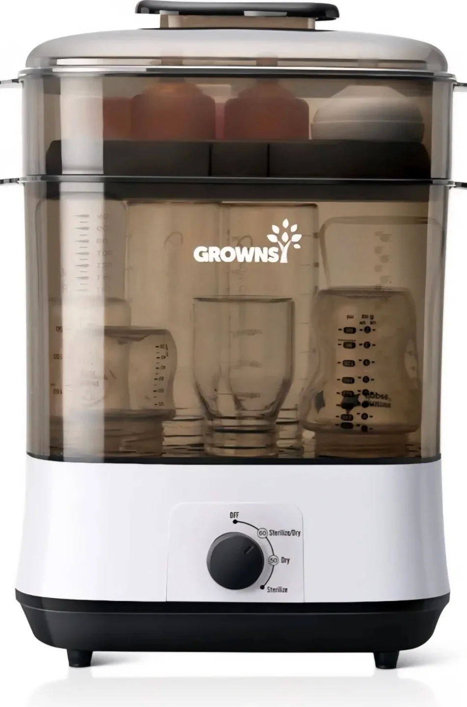 GROWNSY Electrical Steam Sterilizer-Dryer Bottle Sterilizer image indicator(2)