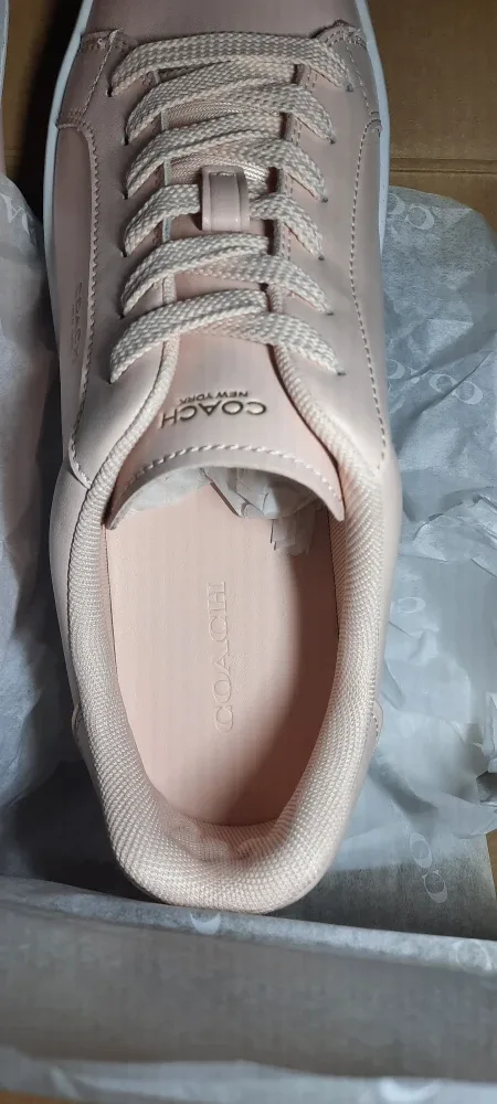New Coach High Line Blush Sneakers - Size 9.5 image indicator(4)