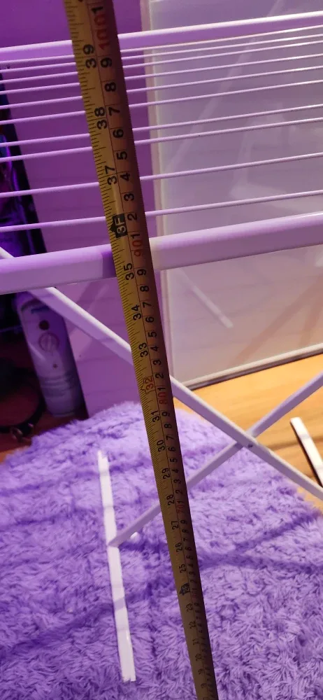 White Clothes Drying Rack image indicator(8)